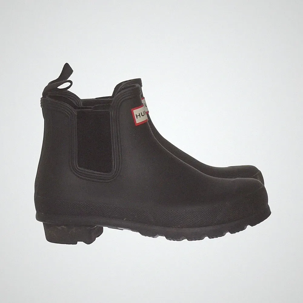 Hunter, Kurze Gummistiefel, Größe: 37, model: chelsea, Schwarz, Damen #0sq