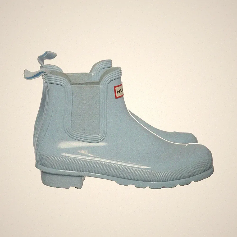 Hunter, Kurze Gummistiefel, Größe: 38, Blau, Damen #5GH