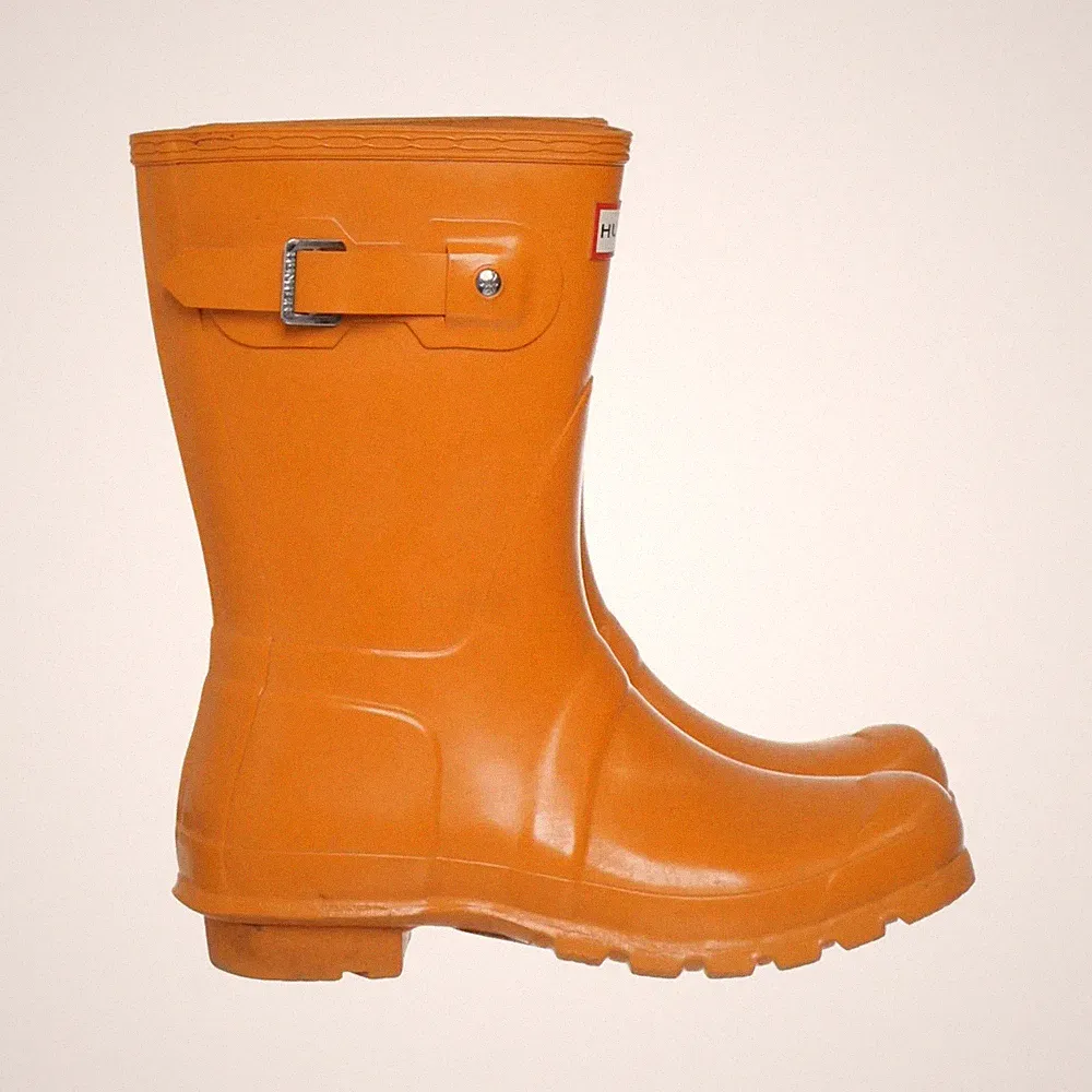 Hunter, Kurze Gummistiefel, Größe: 38, Gelb, Damen #1vF