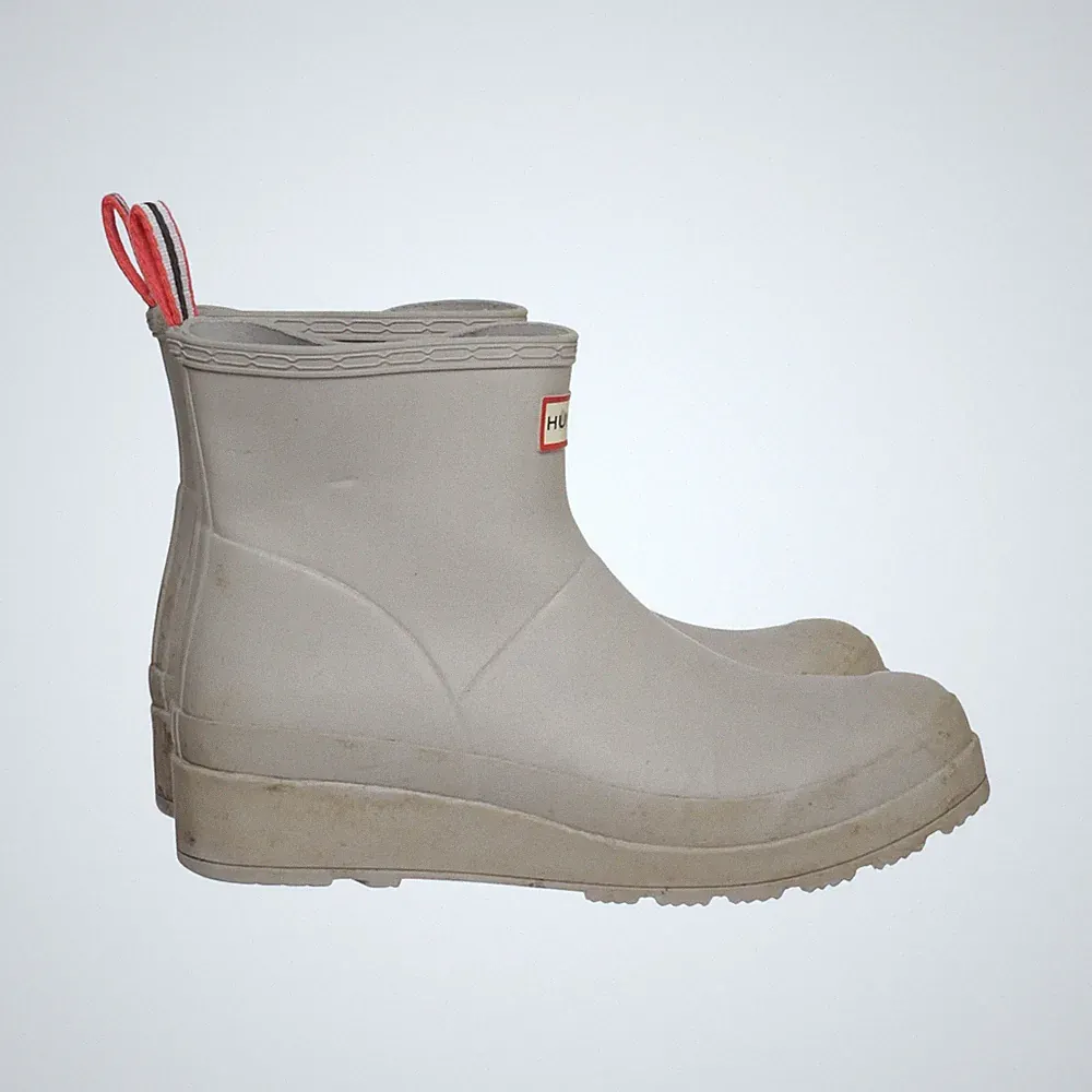 Hunter, Kurze Gummistiefel, Größe: 39, Grau, Damen #MMj
