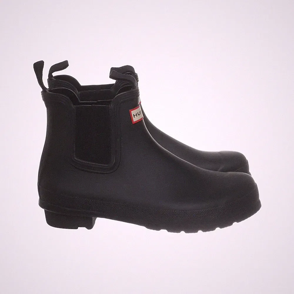 Hunter, Kurze Gummistiefel, Größe: 42, model: chelsea, Schwarz, Damen #nMl