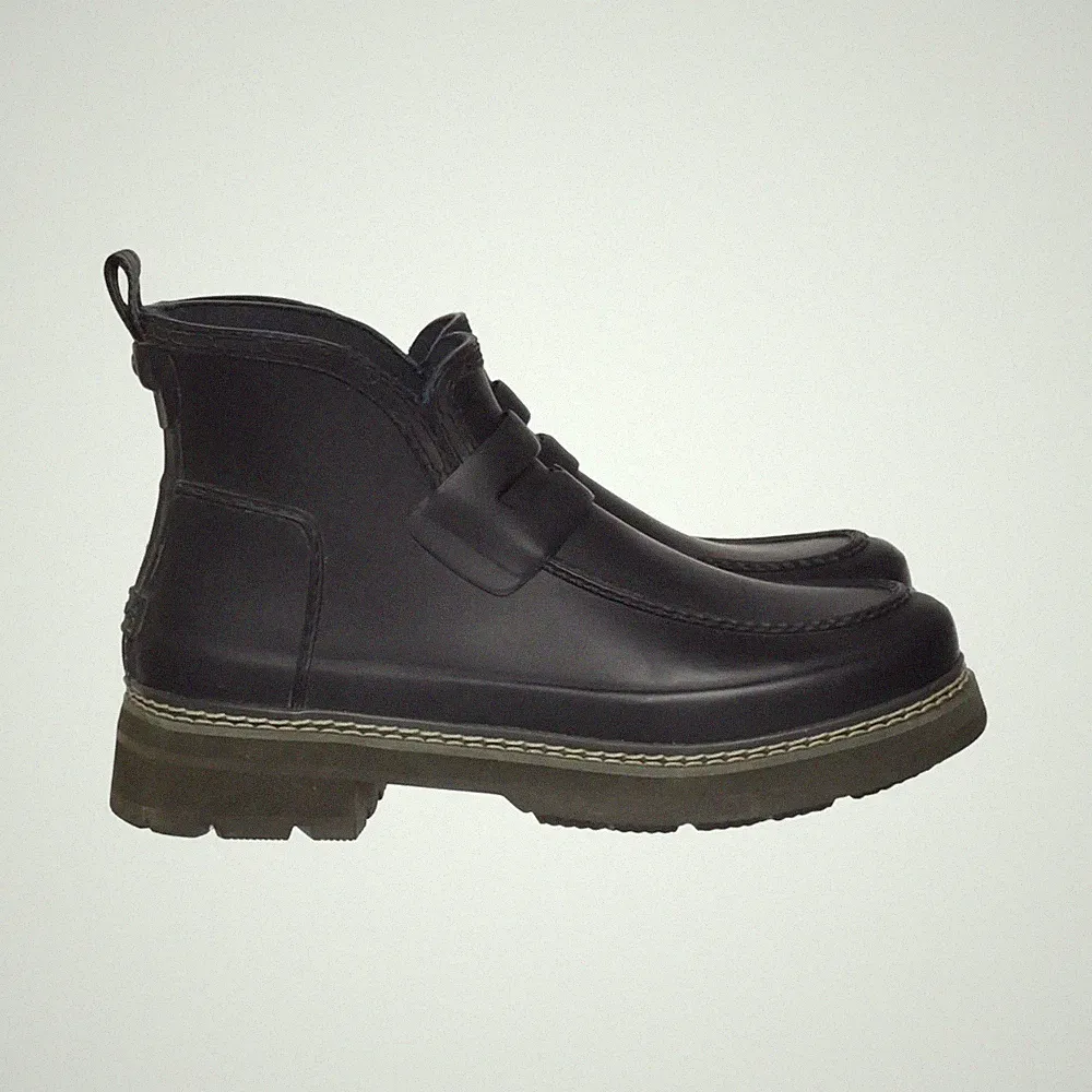 Hunter, Kurze Gummistiefel, Größe: 42, model: original penny loafer, Blau #PjX