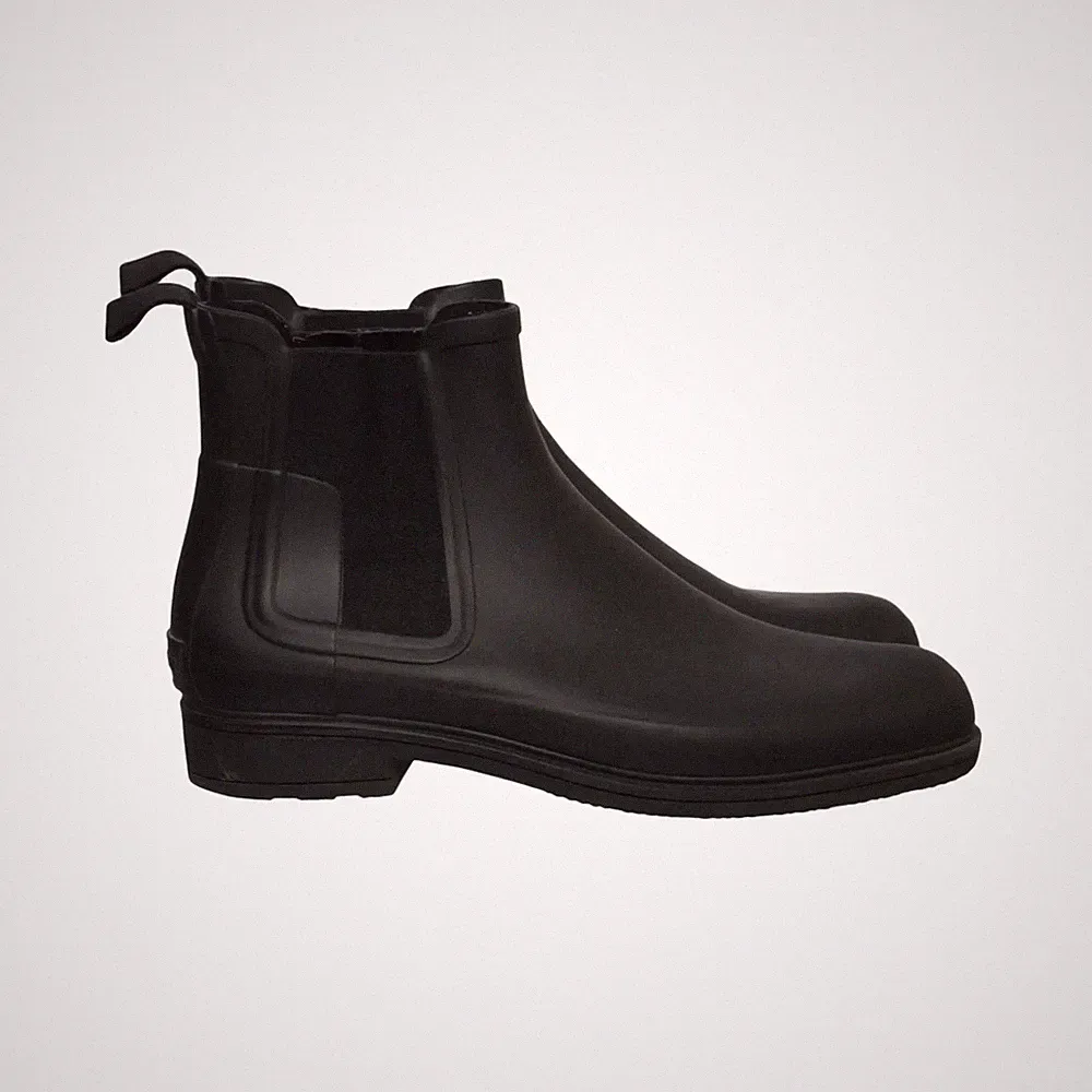 Hunter, Kurze Gummistiefel, Größe: 43 1/2, Schwarz, Herren #HH8