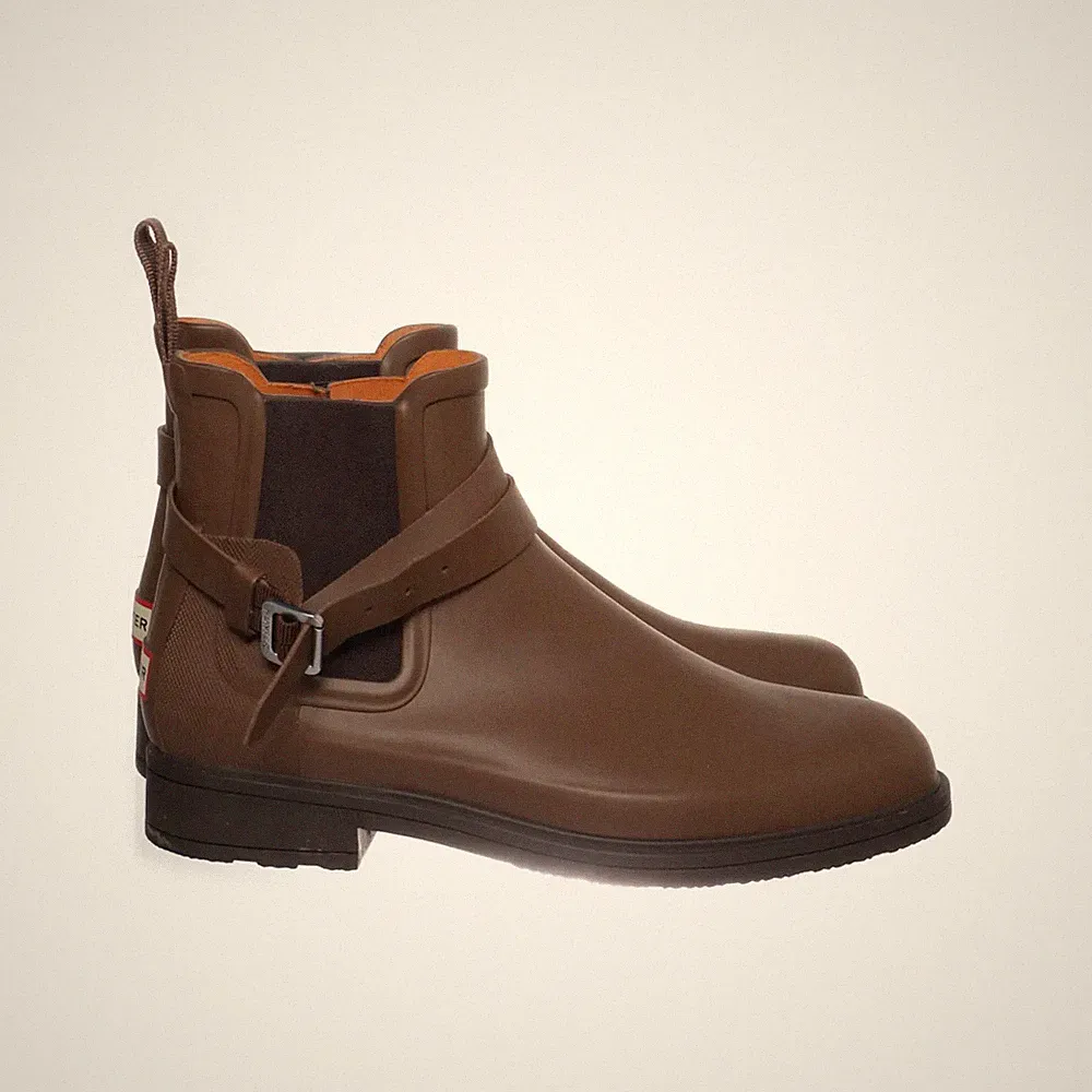Hunter, Kurze Gummistiefel, Größe: 44, Braun, Unisex (Erwachsene) #PSr