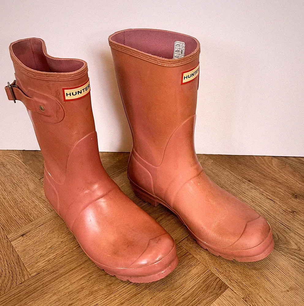 Hunter Original Mid Size Gummistiefel Pink Damen Gr. UK 8