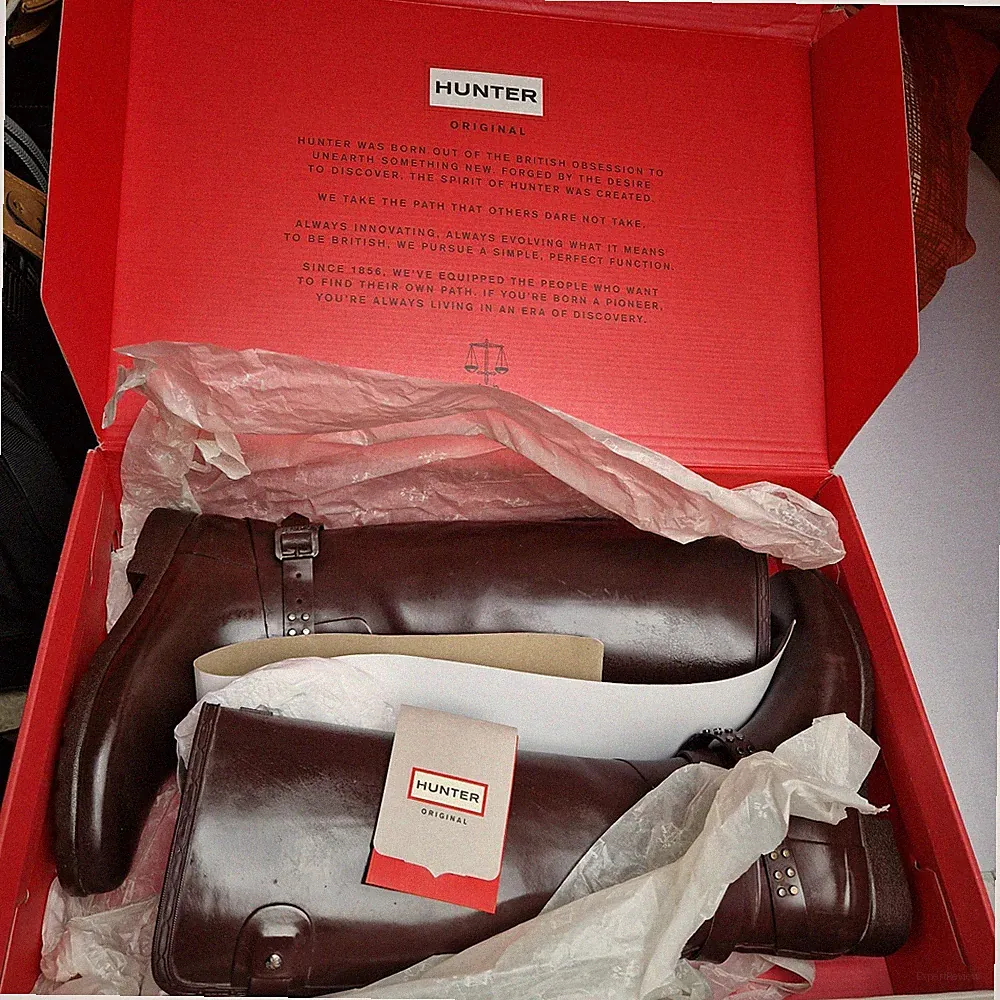 HUNTER Original Tall Classic Stiefel Rain Boots Gummistiefel Merlot Gr.39