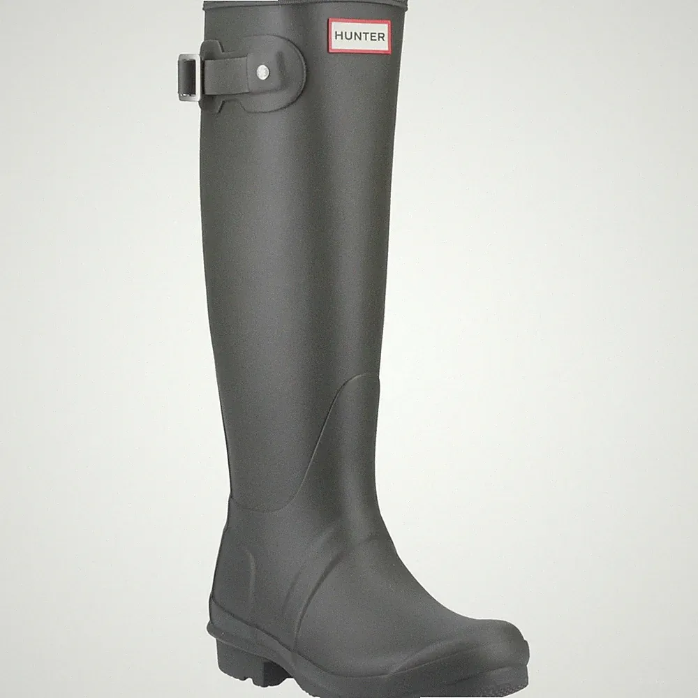Hunter Original Tall Dunkelolive Gummistiefel Für Damen