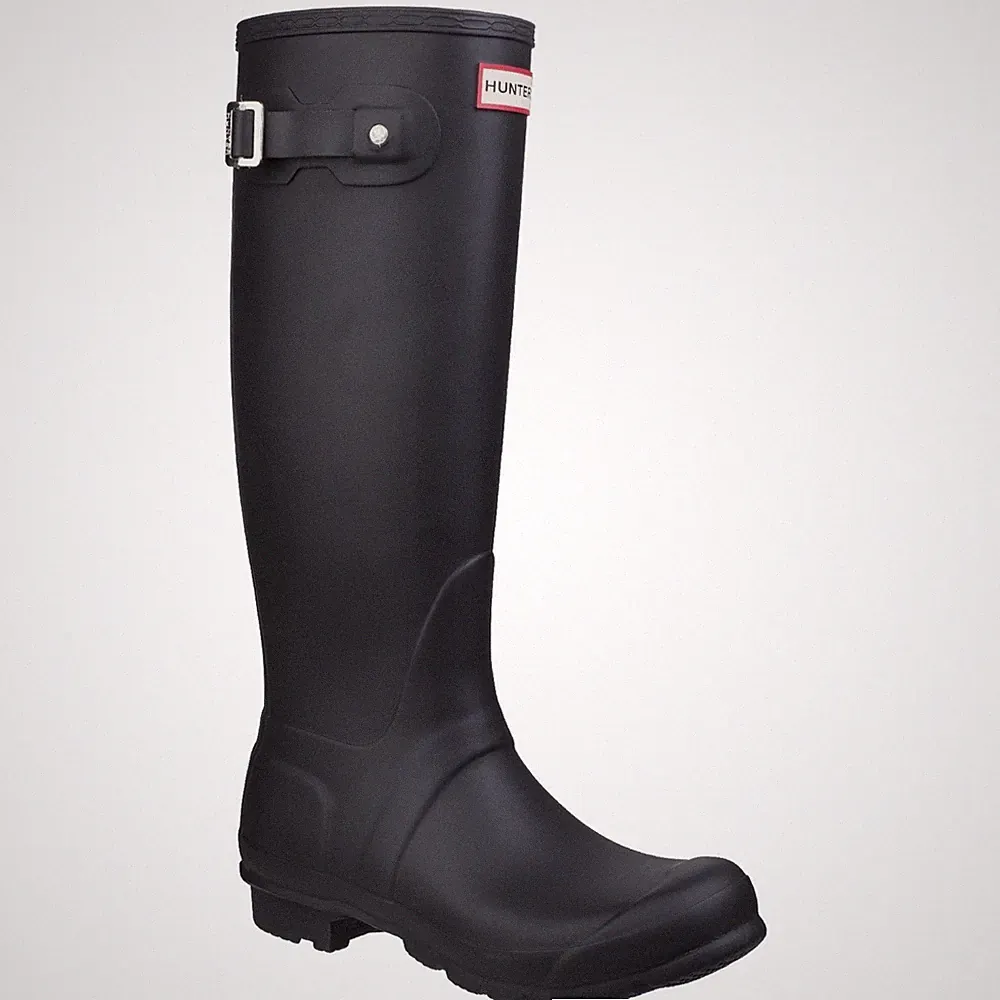 Hunter Original Tall Gummistiefel Für Damen In Schwarz