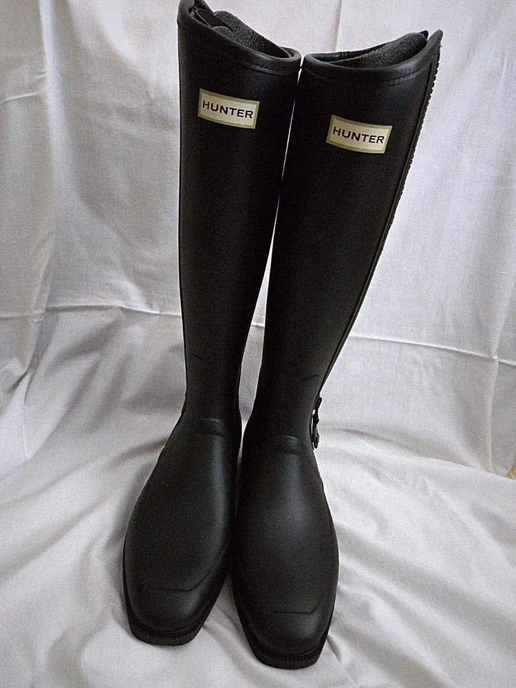 Hunter Reitgummistiefel 40/41 HUNTER WELLESLEY RUBBER RIDING BOOTS WFT1105N