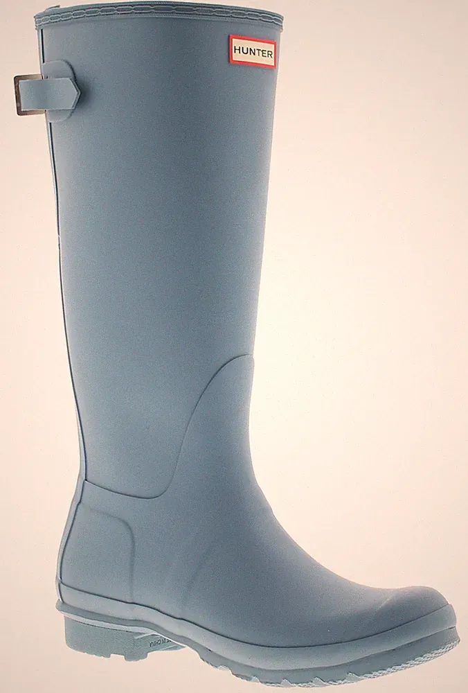Hunter Unisex Gummistiefel Original Tall Adjust Blau UK Größe