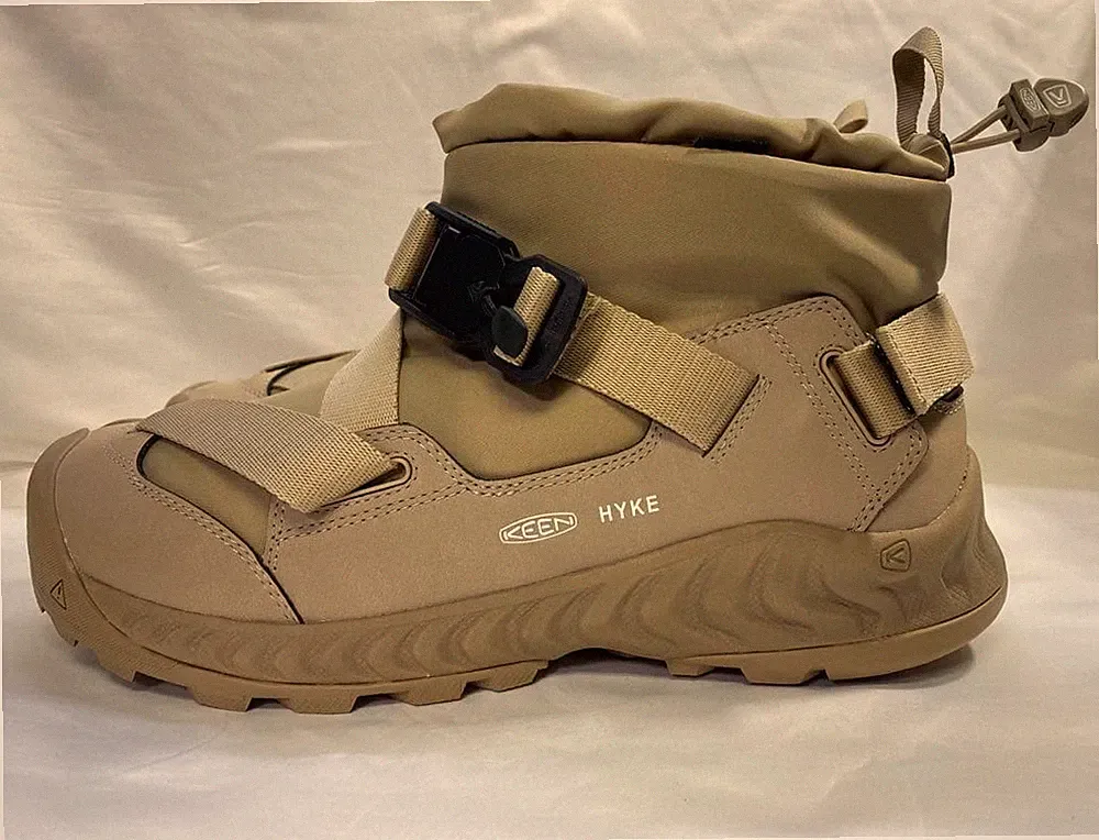 HYKE x KEEN Hoodzerra Nxis WP Herren Wasserdicht Stiefel 30cm Timberwolf...