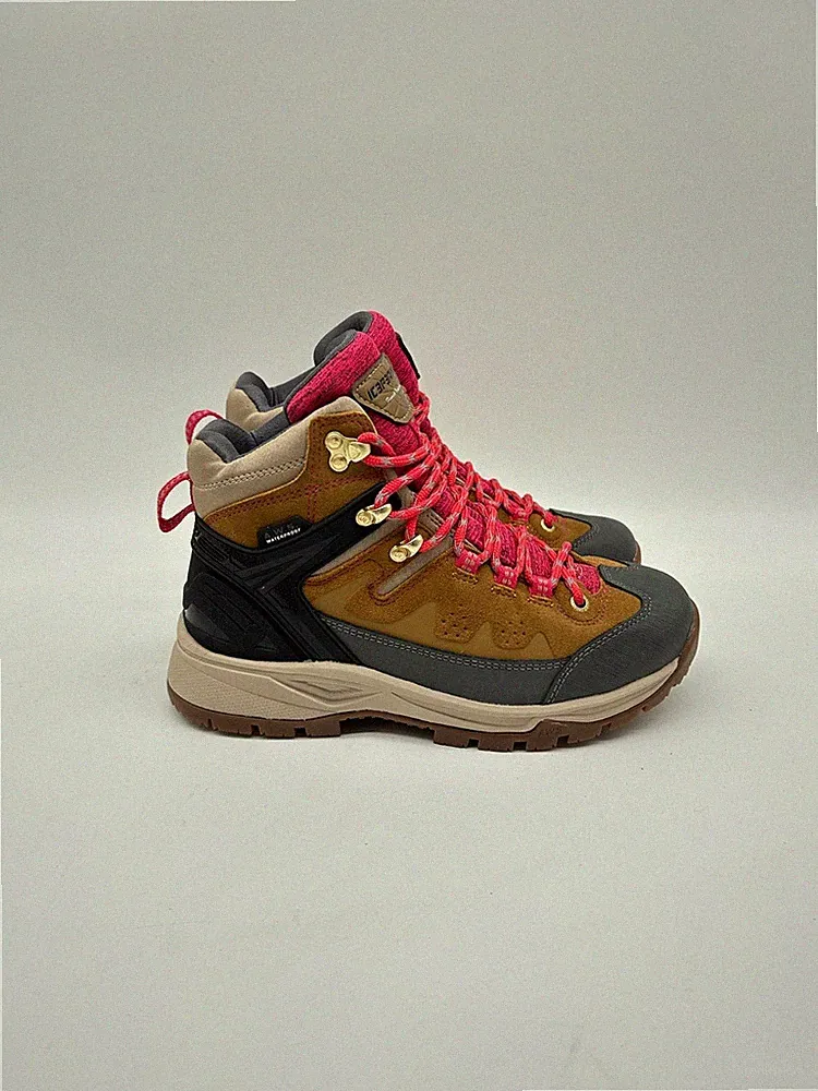 Icepeak Waynne Mid Wasserdicht Damen Wanderstiefel Braun EUR 38