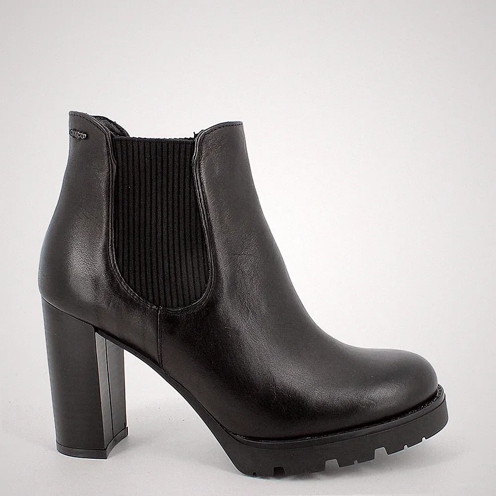 IGI & CO 26944 A/I Damen Schuhe Stiefeletten Amphibien Keilabsatz Leder