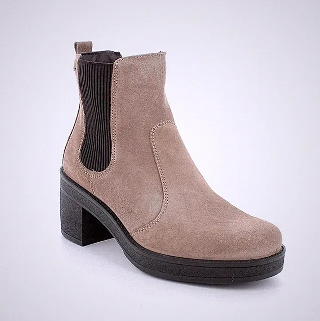 IGI&CO DAMEN STIEFELETTE STIEFELETTE MIT ABSATZ 6660133 SCHLAMMBEIGE 36 BIS 41