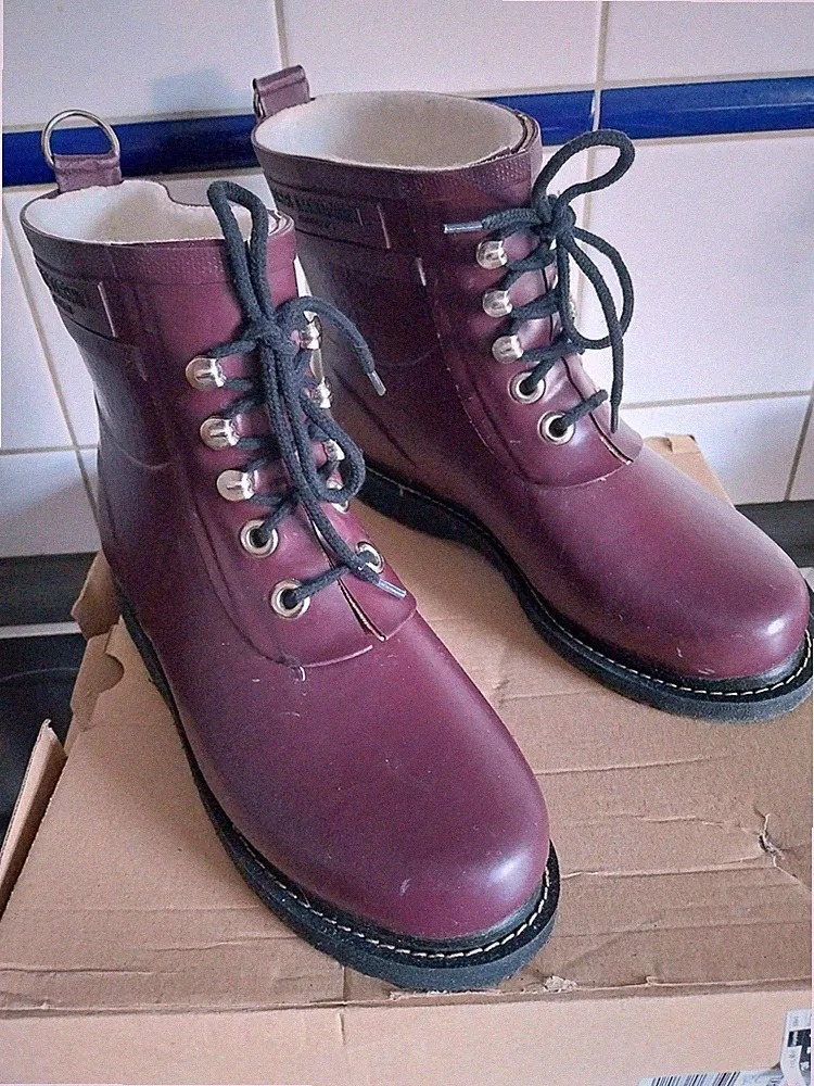 Ilse Jacobsen Hornbaek Gummi-Stiefel Gr. 38 - Neu