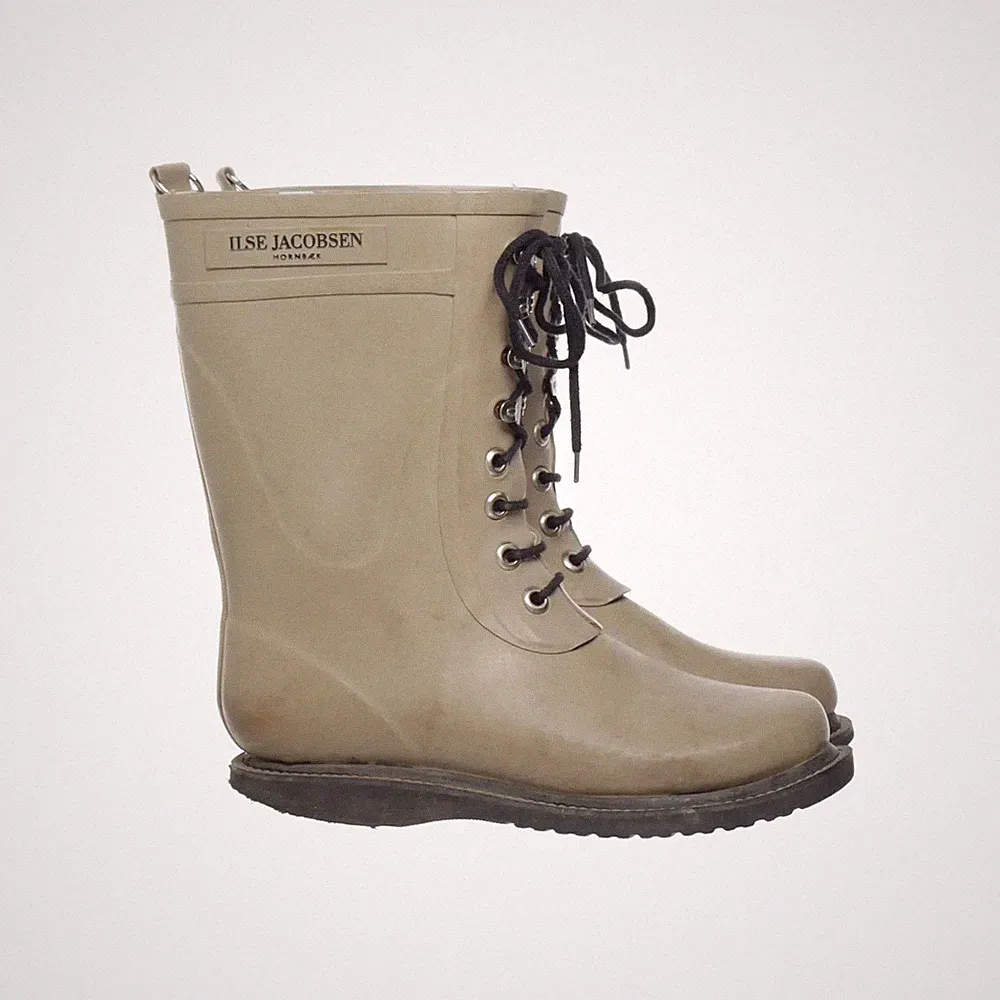 Ilse Jacobsen Hornbæk, Gummistiefel, Größe: 40, Beige, Unisex (Erwachsene) #BwE