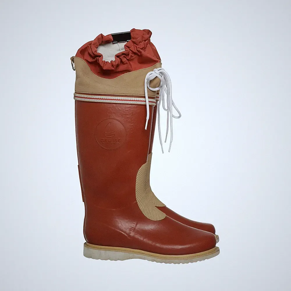 Ilse Jacobsen Hornbæk, Gummistiefel, Größe: 40, Rot/Beige, Damen #xNP