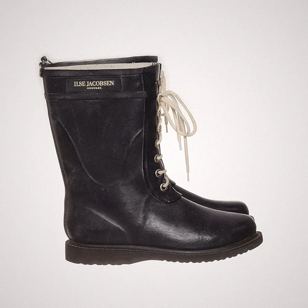 Ilse Jacobsen Hornbæk, Gummistiefel, Größe: 42, Schwarz, Herren #GNm