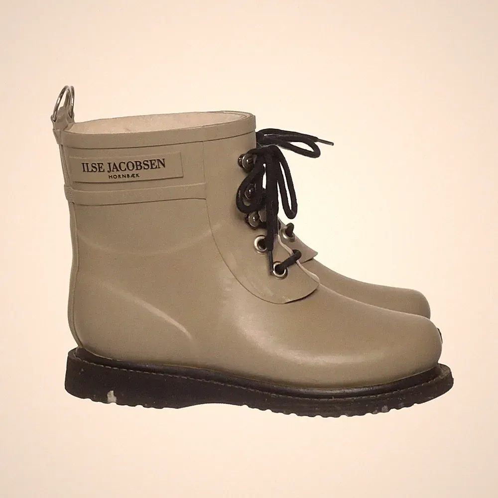 Ilse Jacobsen Hornbæk, Kurze Gummistiefel, Größe: 37, Beige, Damen #p7d