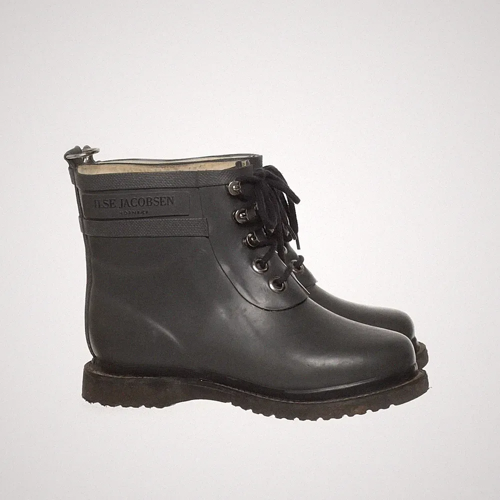 Ilse Jacobsen, Kurze Gummistiefel, Größe: 34, Schwarz, Damen #WzD