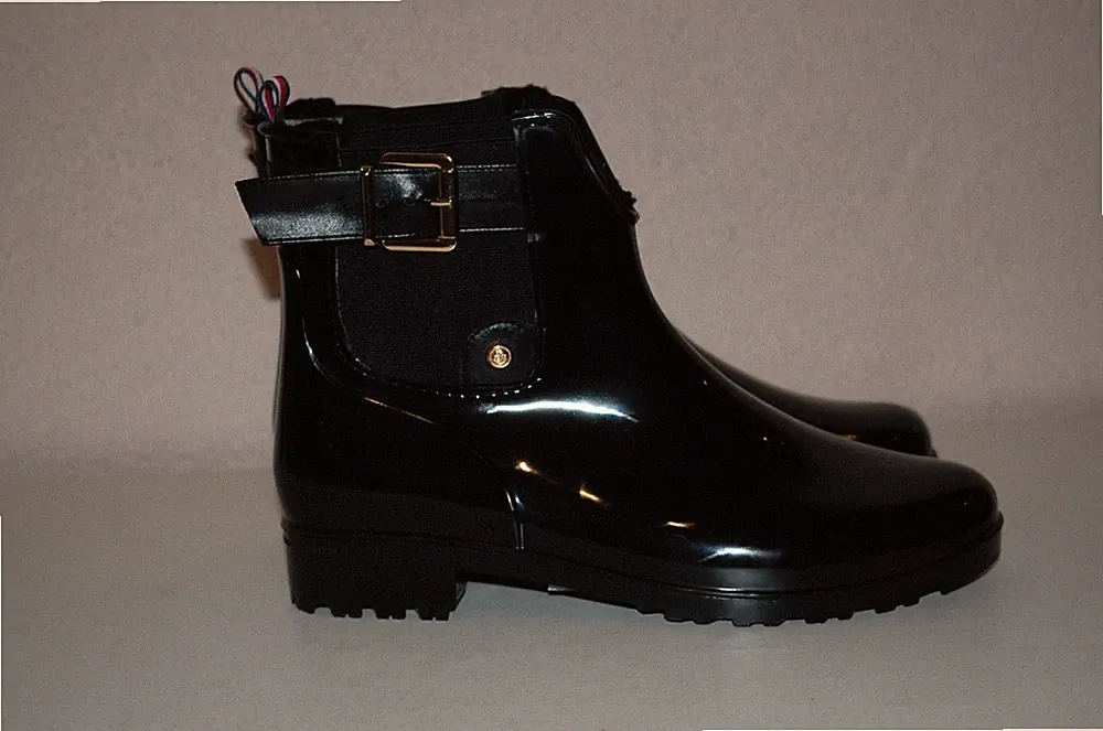 Inselhauptstadt Gummi Chelsea Boots warm gefuttert in gr. 39 NP 99