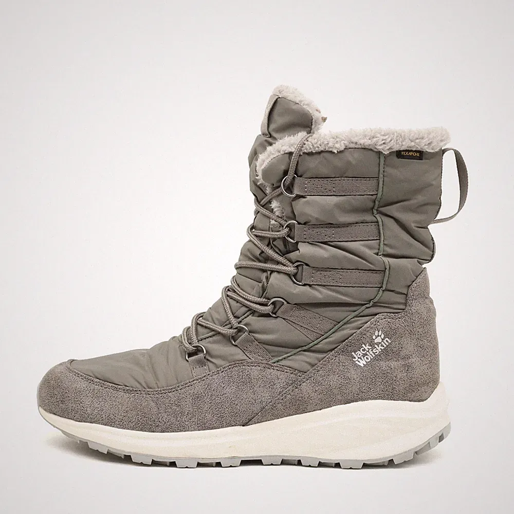Jack Wolfskin Damen Texapore Stiefel Grau Textil Mittel Winterstiefel EU 42