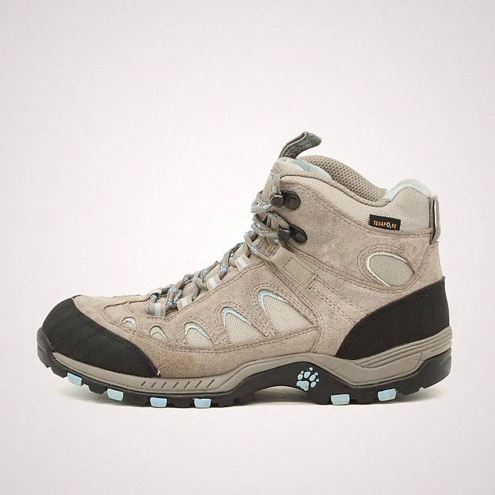 Jack Wolfskin Damen TEXAPORE Stiefel Grau Wasserabweisend Wanderschuhe EU 39.5