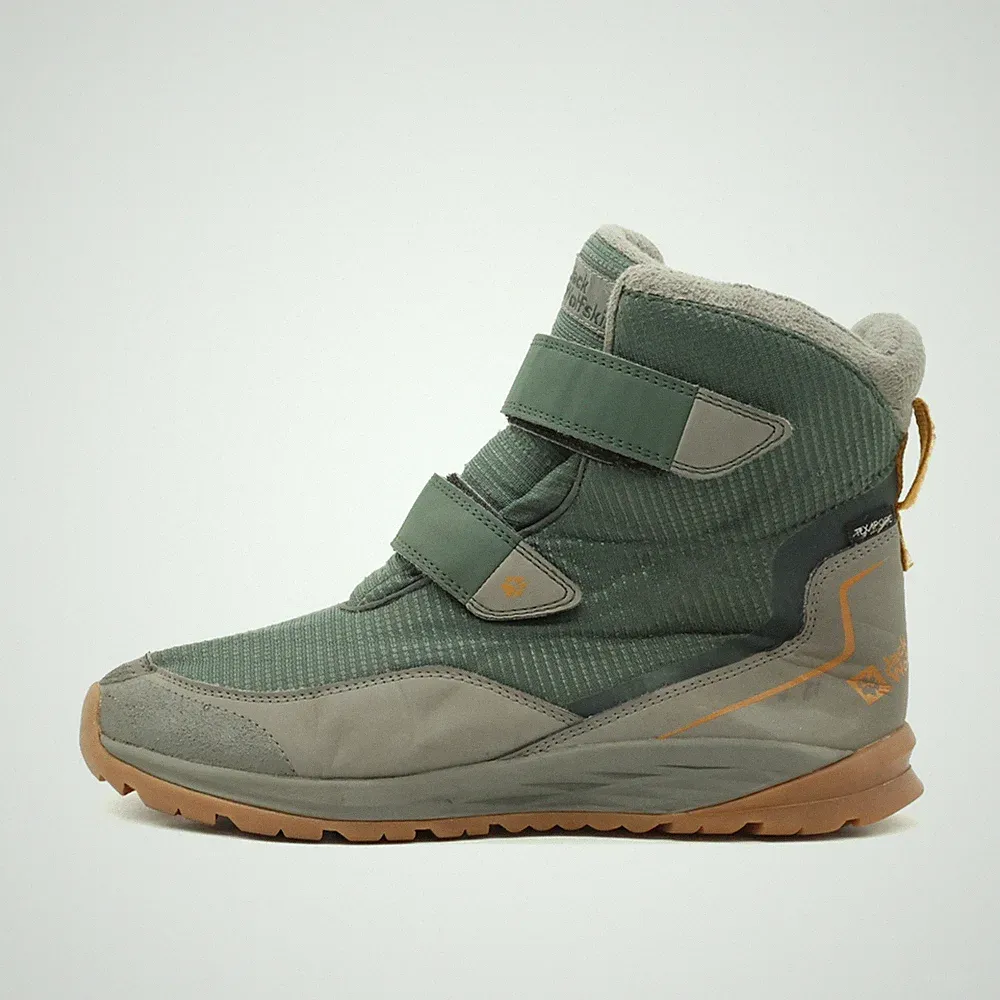 Jack Wolfskin Damen Texapore Stiefel Grü Textil Outdoor Wanderschuhe EU 40