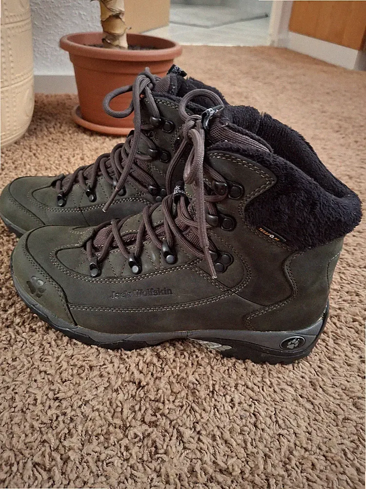 Jack Wolfskin- Damen-Winter-Wanderschuhe ,Oliv, Gr.38/5,TOP !!!