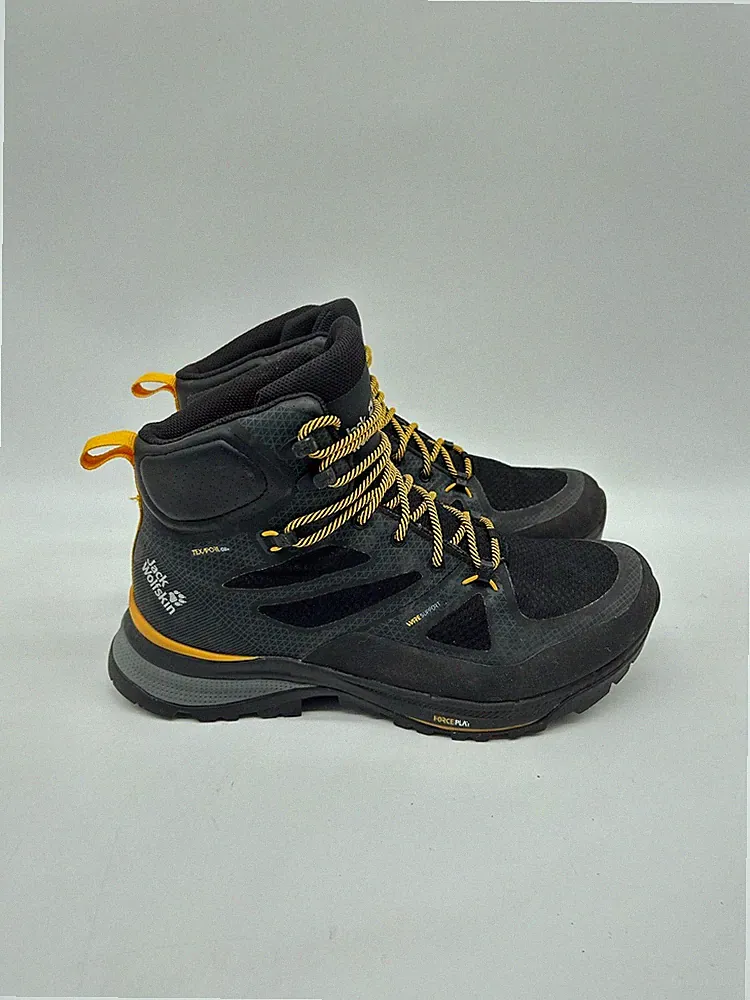 Jack Wolfskin Force Texapore Herren Wanderstiefel Schwarz EUR 42