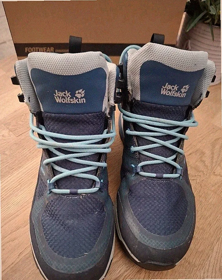 Jack Wolfskin FORCE TREKKER TEXAPORE MID Wanderschuhe Winterschuhe Größe 38