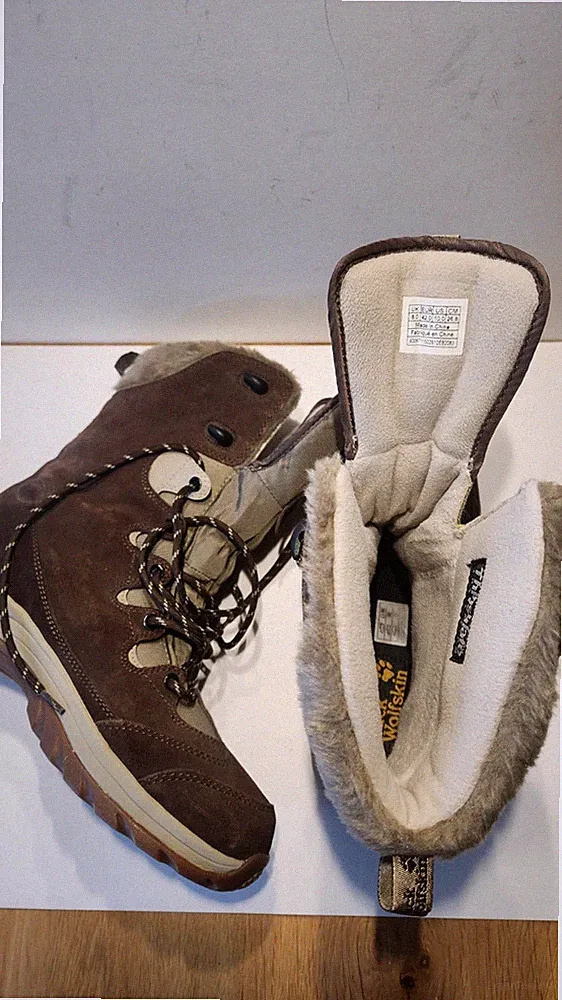 Jack Wolfskin Lake Tahoe Texapore Damen Winterstiefel Braun gr.42