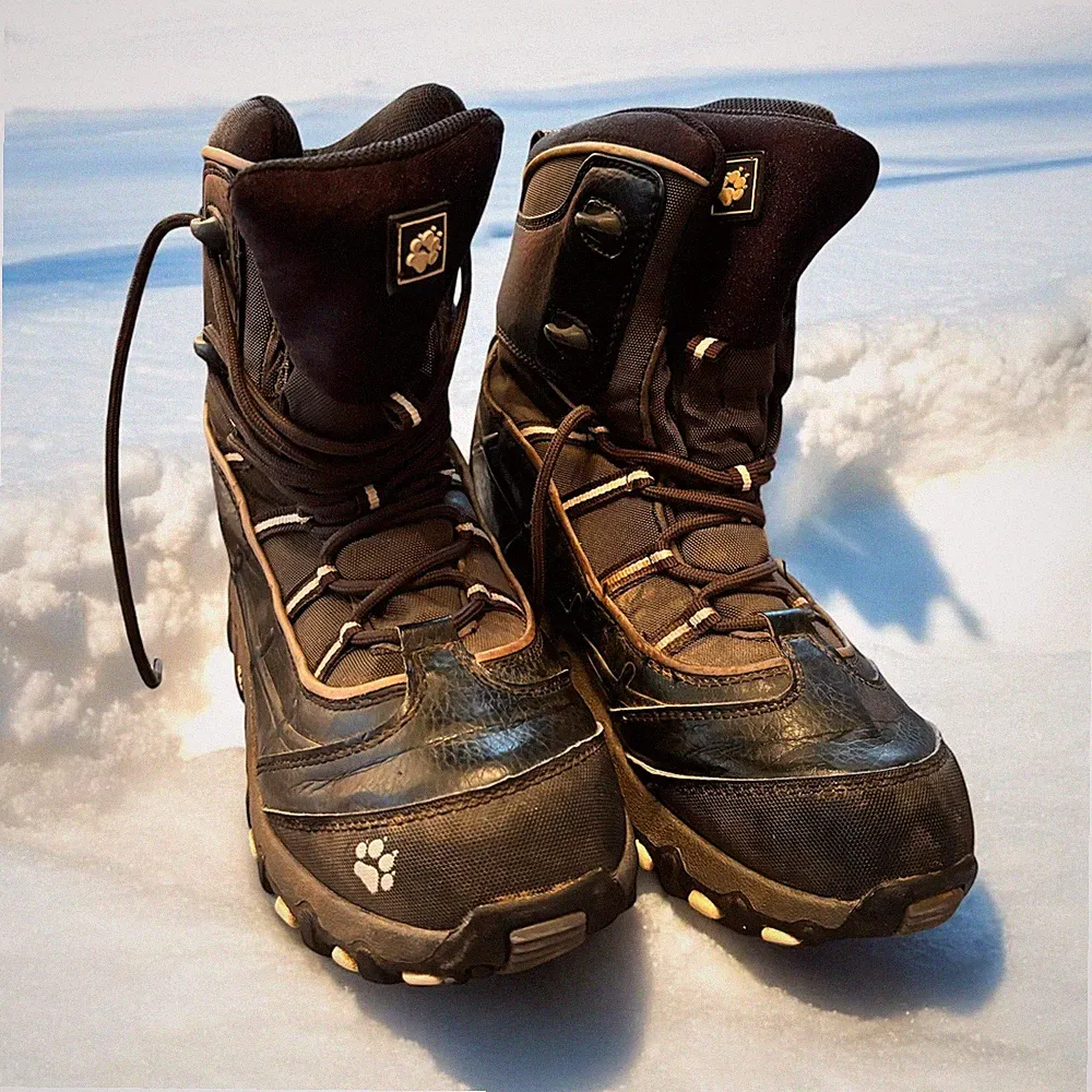 JACK WOLFSKIN Stiefel Boots Schneestiefel Schwarz Gr.39/Akzeptabel