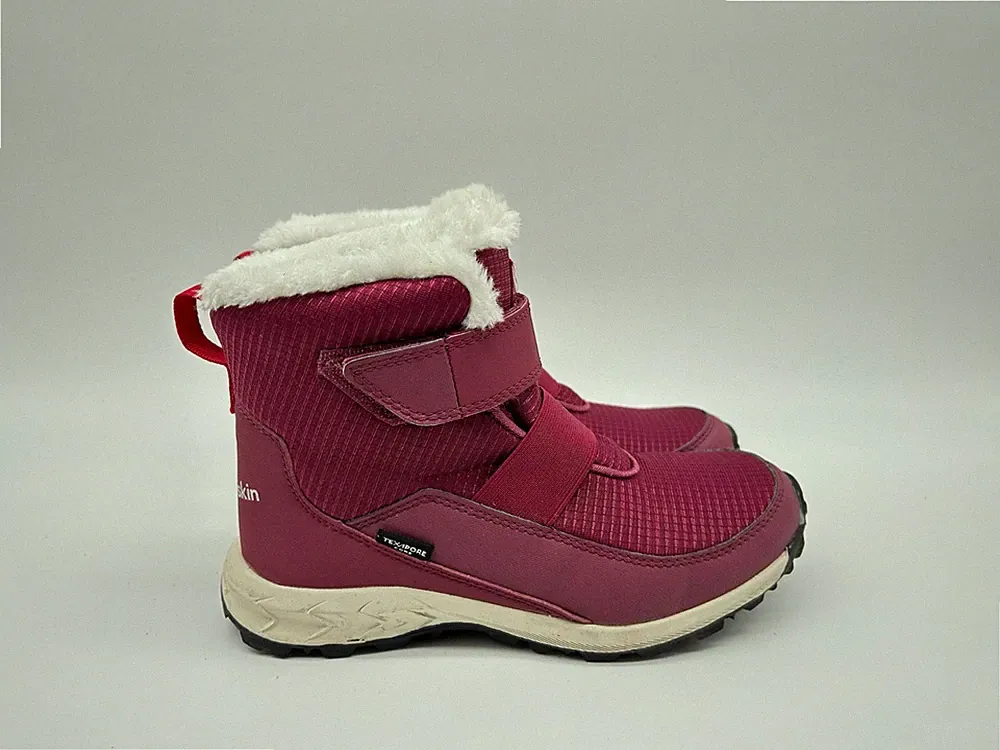 Jack Wolfskin Texapore Woodland Kinder Stiefel Gefüttert Lila EUR 34
