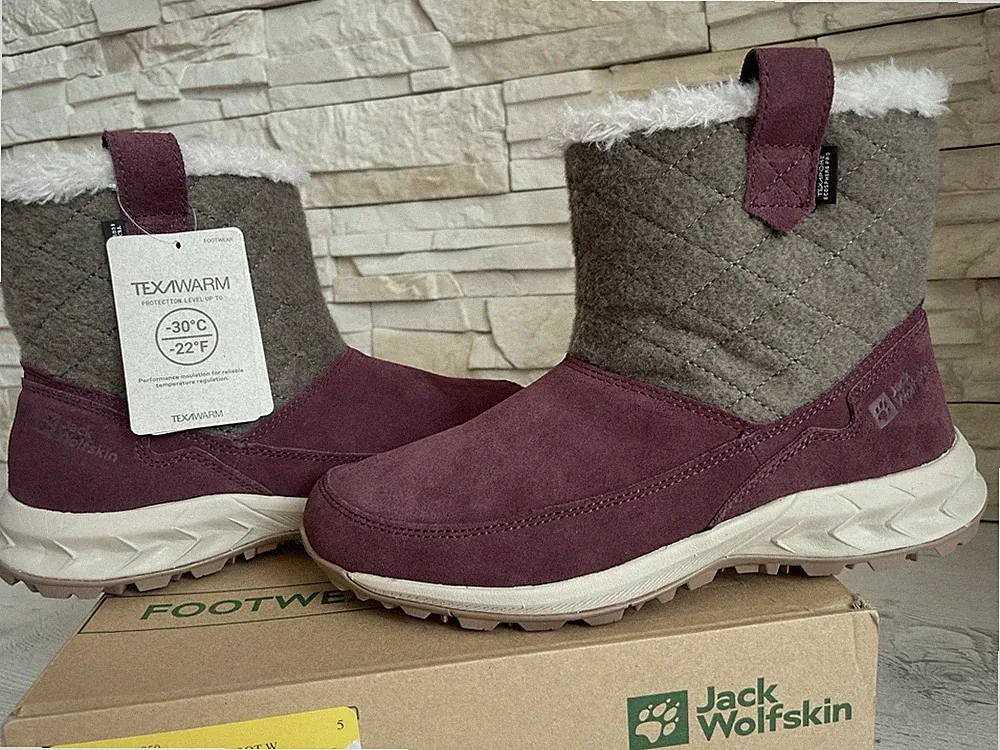 Jack Wolfskin Winterstiefel Texapore Gr. 38 QUEENSTOWN Damen Boots Bis -30 Grad