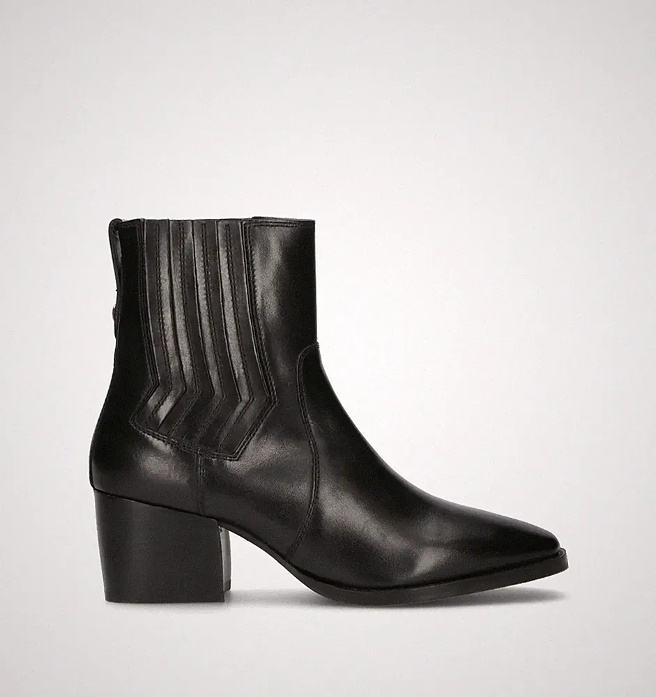 JANET - JANET Art: J-510 LEDER SCHWARZ Rabatt -40%