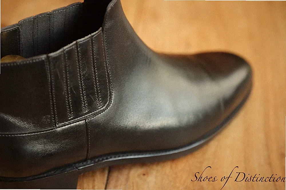 John Lobb Schwarz Leder Chelsea Boots Schuhe Damen UK 7 US 10 EU 40