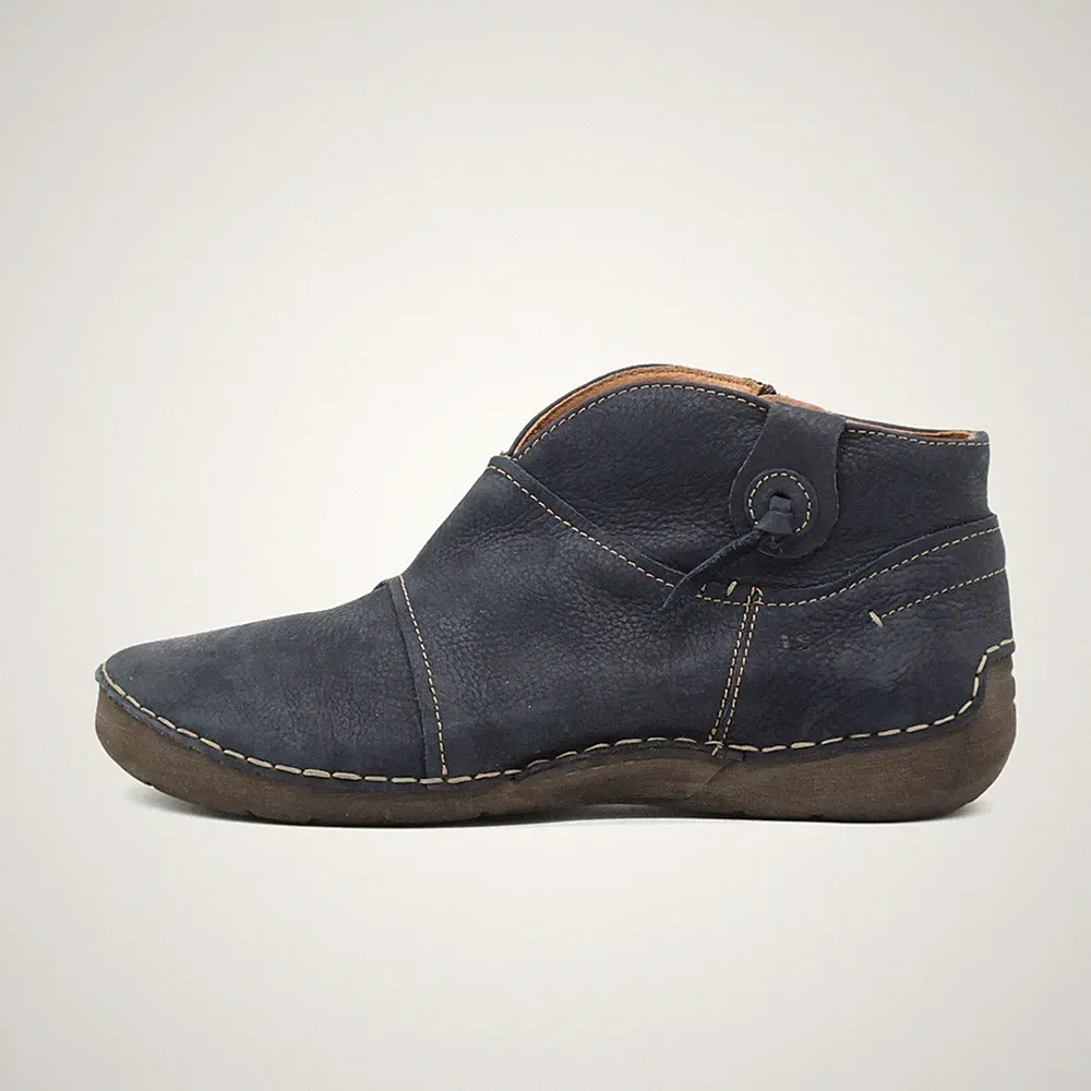 Josef Seibel Damen Stiefel EU 41 Ankle Boots Blau Classics