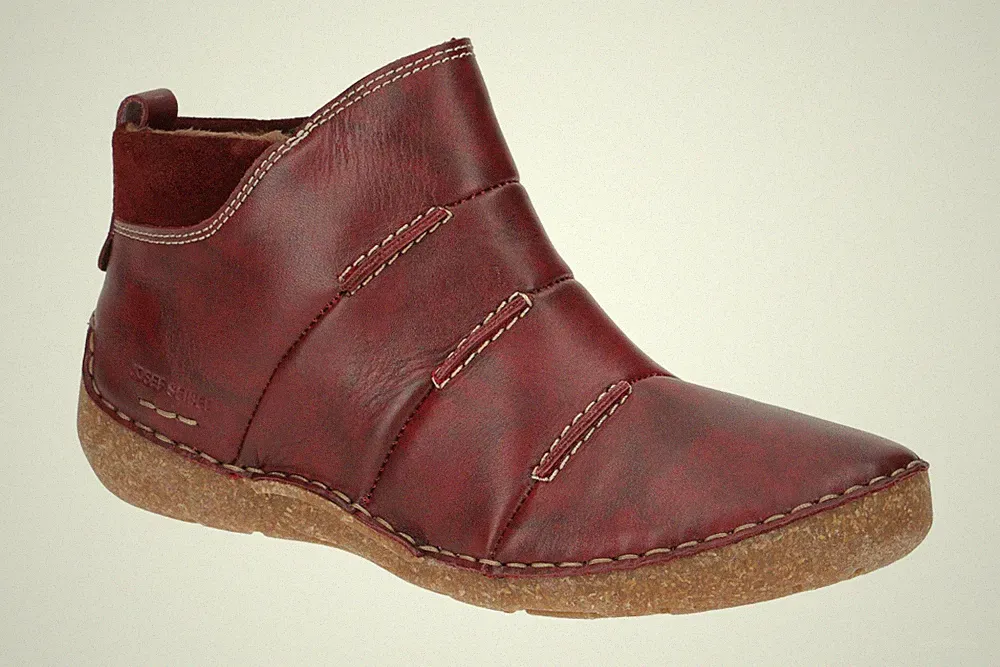 Josef Seibel FERGEY 53 Damen Stiefeletten - Winterstiefelette rot Freizeit NEU