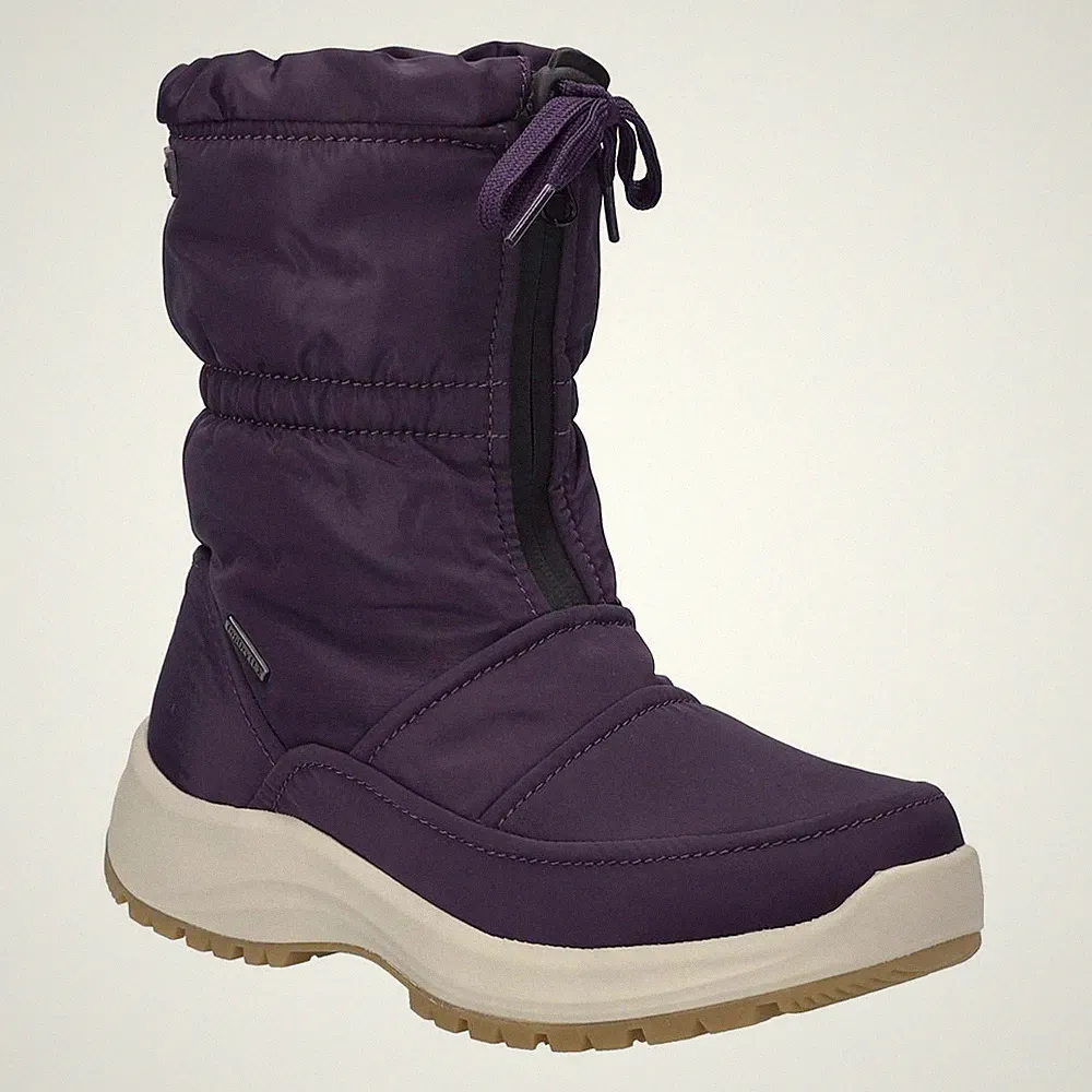 Josef Seibel Schneestiefel Colorado 58 Lila TopDryTEX Boot Stifelette Einlagen