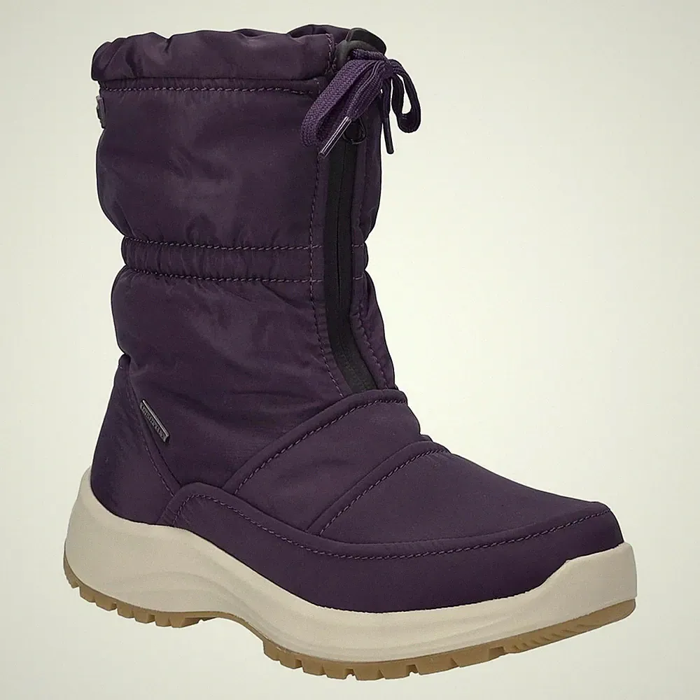 Josef Seibel Schneestiefel Colorado 58 Lila TopDryTEX Boot Stifelette Einlagen