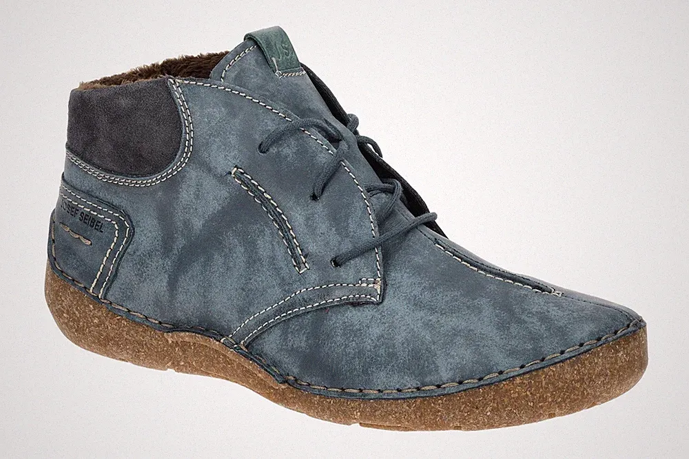 Josef Seibel Schuhe FERGEY 65 blau Damen Stiefeletten 59665 VL259 530 NEU