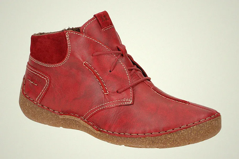 Josef Seibel Schuhe FERGEY 65 rot Damen Stiefeletten 59665 VL259 400 NEU