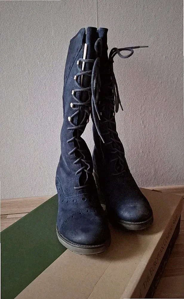 Josef Seibel Stiefel Neu mit Etikett (Karton)-Jeansblau