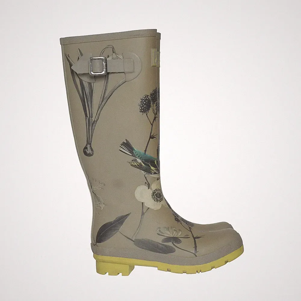 Joules, Gummistiefel, Größe: 37, Beige/Mehrfarbig, Damen #Xfg