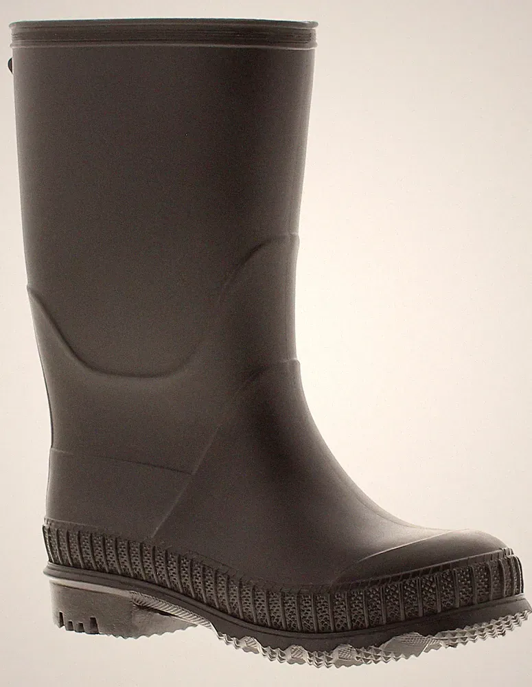 Jüngeres Kinder Gummistiefel Joey Schwarz UK Größe