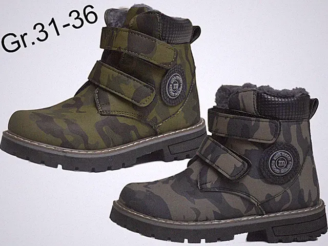 Jungen Winterschuhe Gr.31-36 gefüttert Winterstiefel NEU Boots Tarn Knöchel 2267