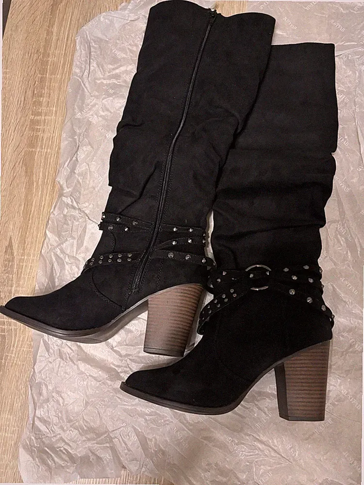 JUSTFAB STIEFEL MODEL OLGA- SWARZ Gr.38,5
