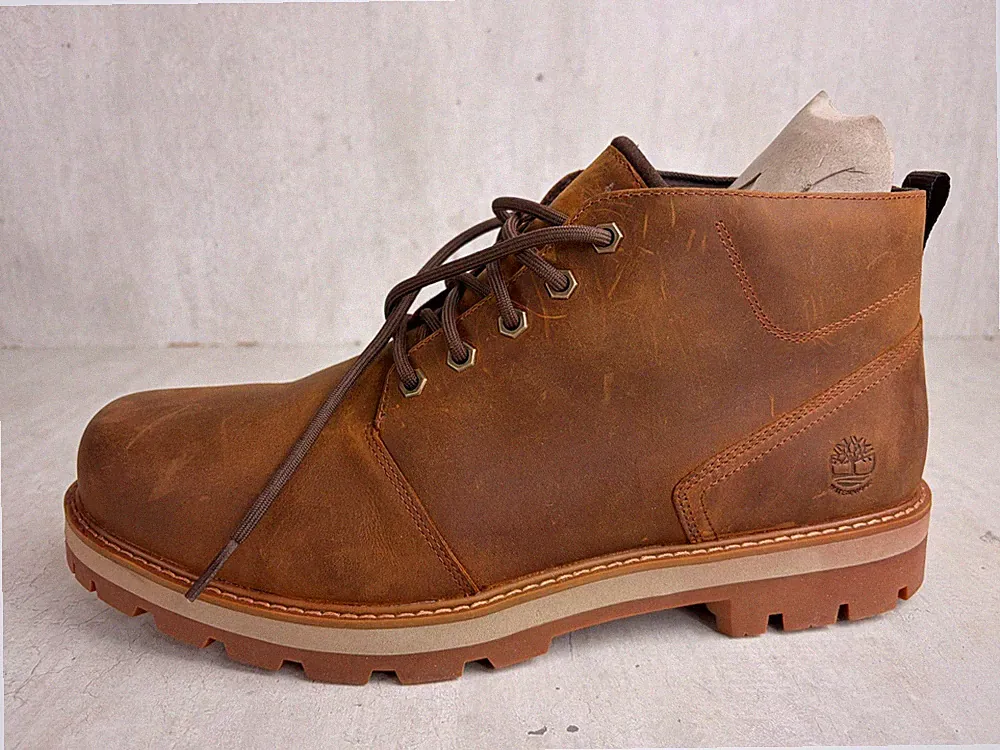 (K402) Timberland Britton Road Boots Stiefel Gr. 47,5 braun Herren B-Ware