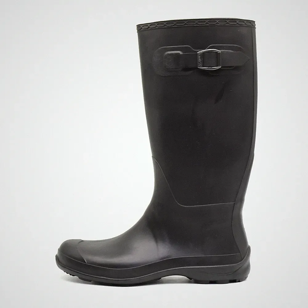 Kamik Damen Regenstiefel Stiefel Schwarz Gummi Wetterfest Gummistiefel EU 43,5